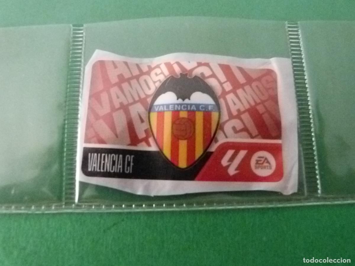 Cromos de f&uacute;tbol: CHICLE DE F&Uacute;TBOL ESCUDO VALENCIA C.F. LIGA ESTE 2026-2027/26-27 DE PANINI