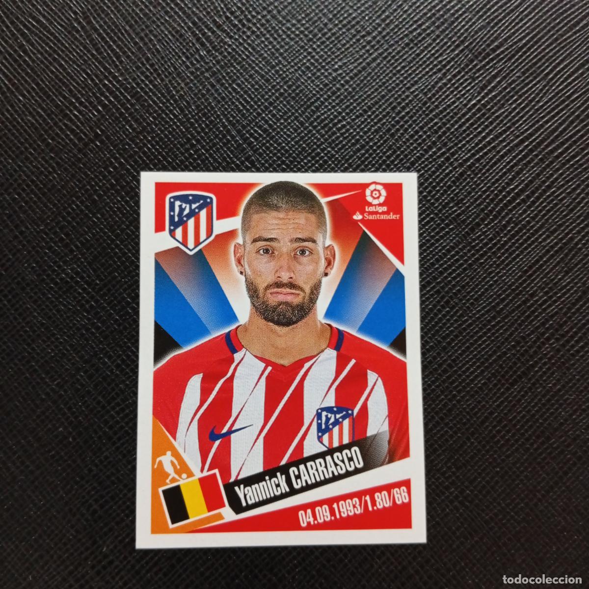 Cromos de f&uacute;tbol: 14 CARRASCO AT MADRID PANINI 2017 2018 CROMO FUTBOL 17 18 - SIN PEGAR - A75 PG12