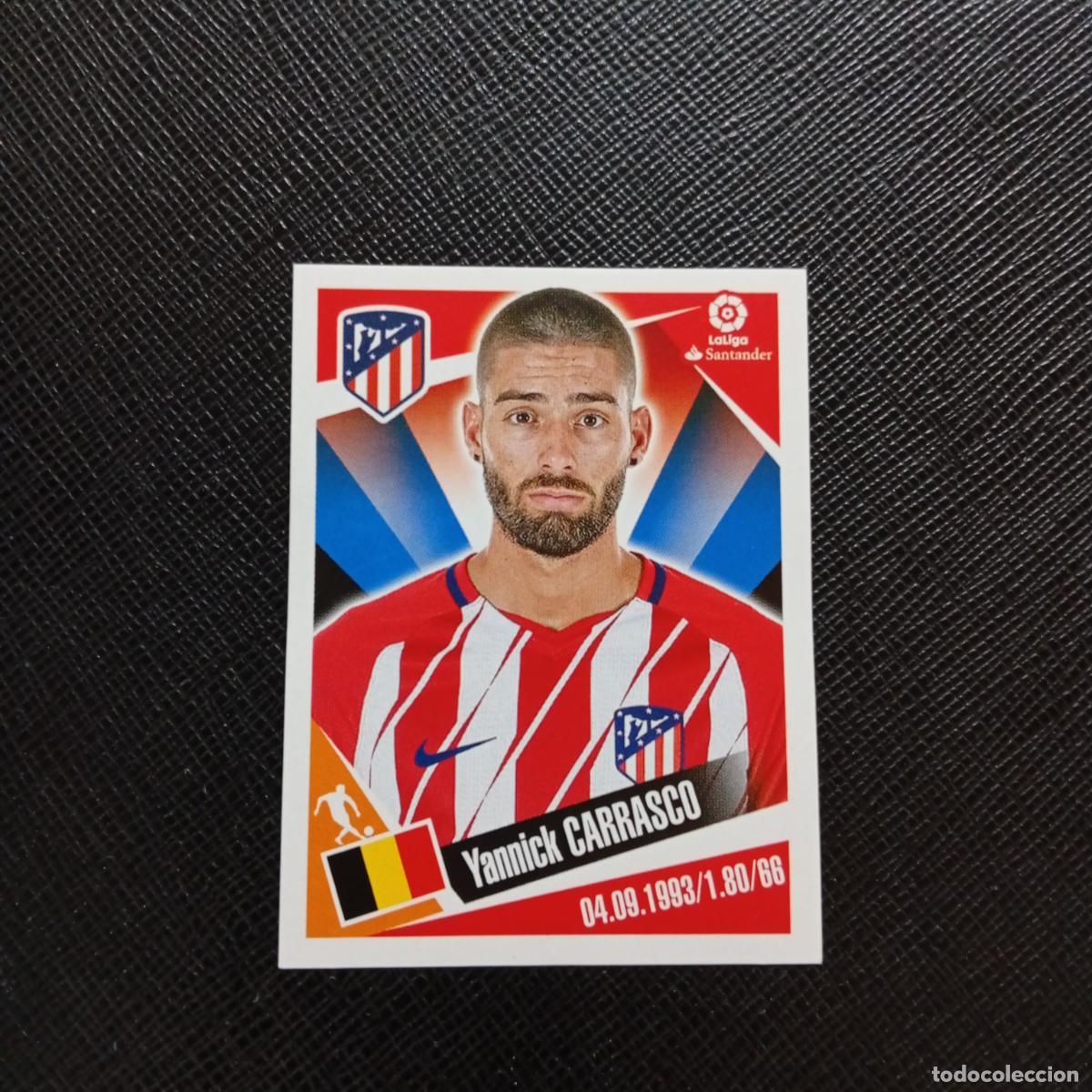 Cromos de f&uacute;tbol: 14 CARRASCO AT MADRID PANINI 2017 2018 CROMO FUTBOL 17 18 - SIN PEGAR - A75 PG12
