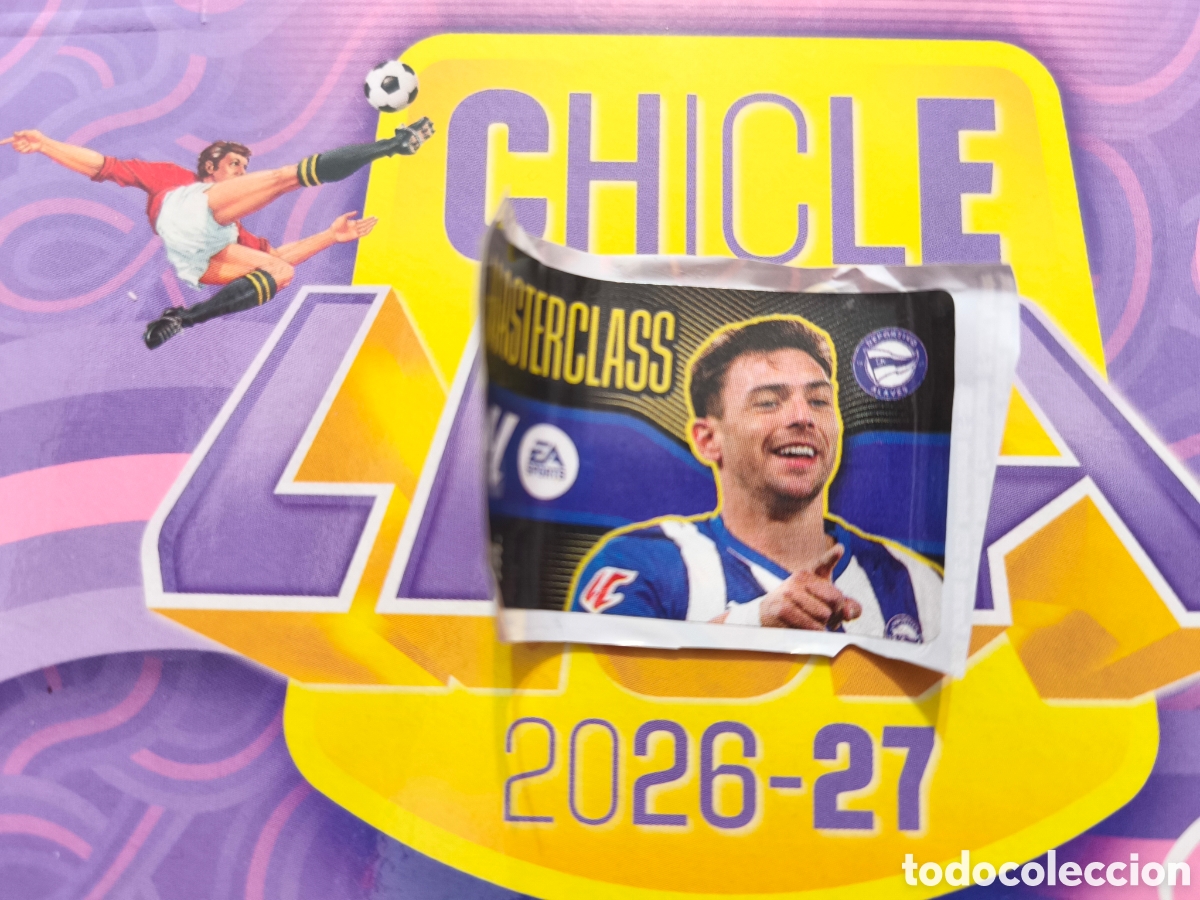 Cromos de f&uacute;tbol: Boye MASTERCLASS Chicle liga este 26/27 Deportivo Alav&eacute;s