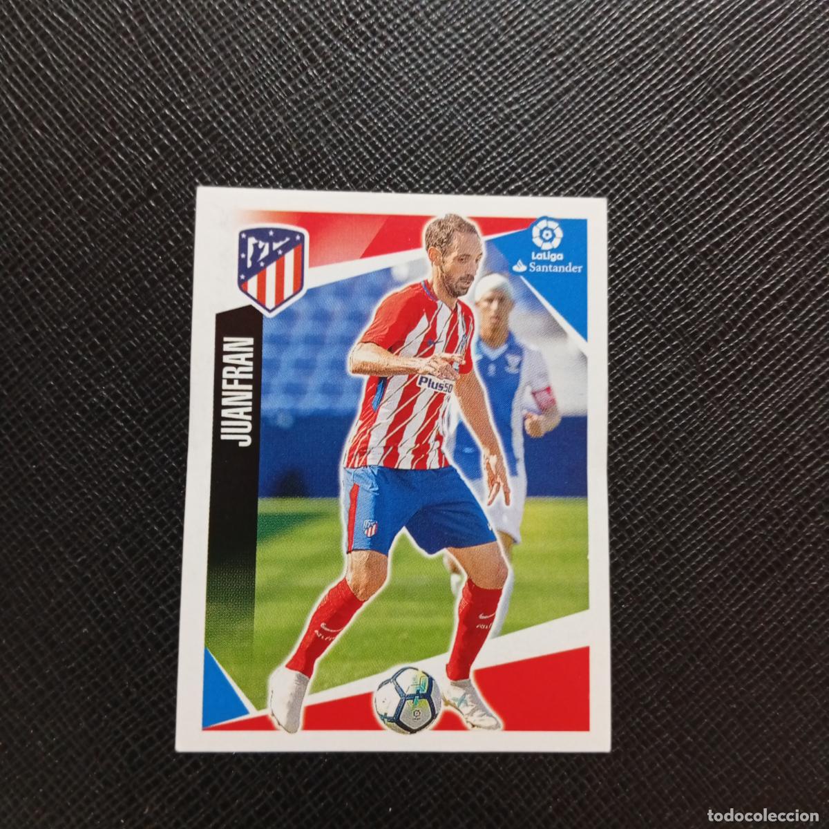 Cromos de f&uacute;tbol: 25 JUANFRAN AT MADRID PANINI 2017 2018 CROMO FUTBOL 17 18 - SIN PEGAR - A75 PG12