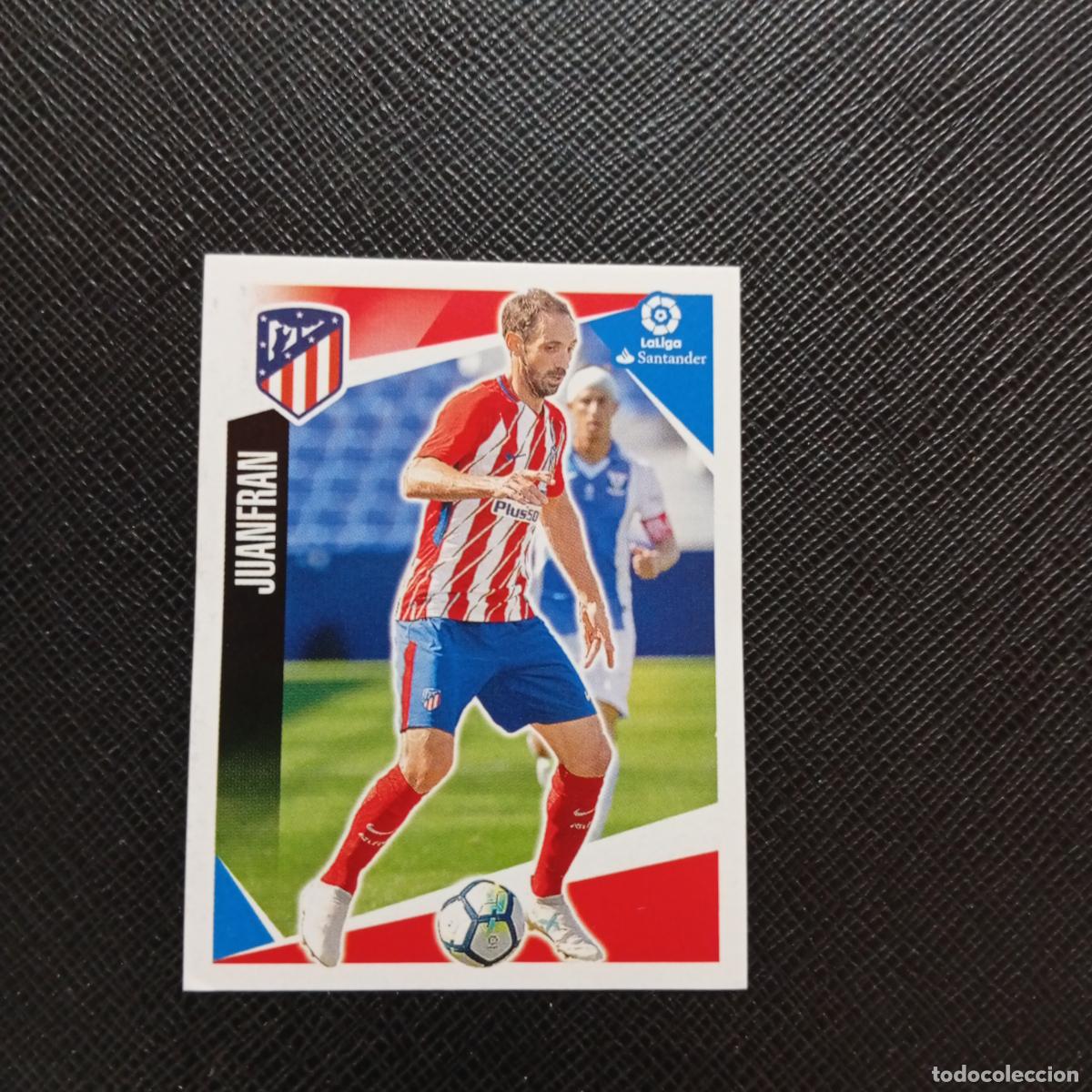 Cromos de f&uacute;tbol: 25 JUANFRAN AT MADRID PANINI 2017 2018 CROMO FUTBOL 17 18 - SIN PEGAR - A75 PG12