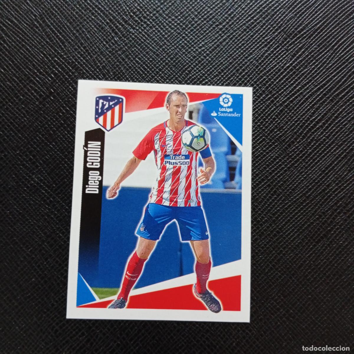 Cromos de f&uacute;tbol: 26 GODIN AT MADRID PANINI 2017 2018 CROMO FUTBOL 17 18 - SIN PEGAR - A75 PG21