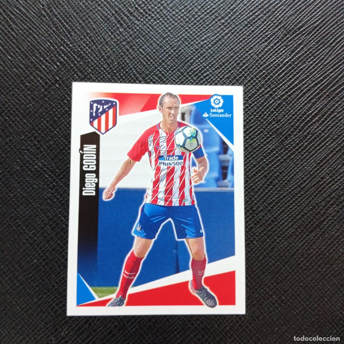 Cromos de f&uacute;tbol: 26 GODIN AT MADRID PANINI 2017 2018 CROMO FUTBOL 17 18 - SIN PEGAR - A75 PG21