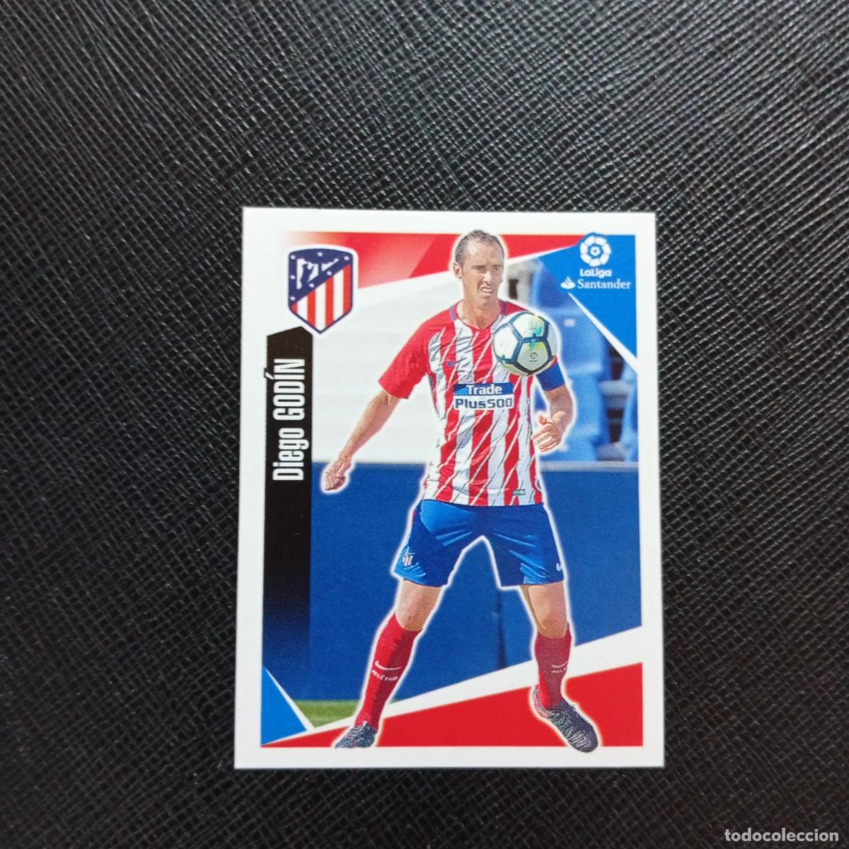 Cromos de f&uacute;tbol: 26 GODIN AT MADRID PANINI 2017 2018 CROMO FUTBOL 17 18 - SIN PEGAR - A75 PG21
