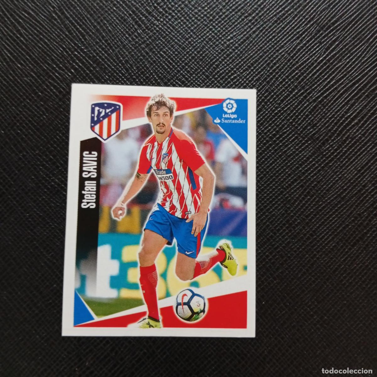 Cromos de f&uacute;tbol: 27 SAVIC AT MADRID PANINI 2017 2018 CROMO FUTBOL 17 18 - SIN PEGAR - A75 PG21