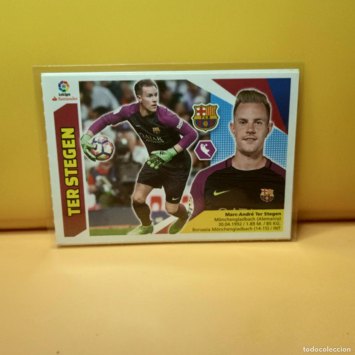 Cromos de f&uacute;tbol: EDICIONES ESTE 2017 2018 17 18 F.C BARCELONA TER STEGEN 1