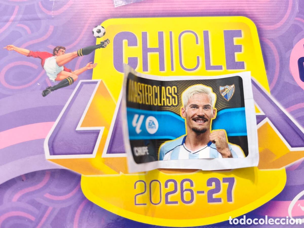 Fu&szlig;ball-Sticker: Chupe MASTERCLASS Chicle liga este 26/27 M&aacute;laga