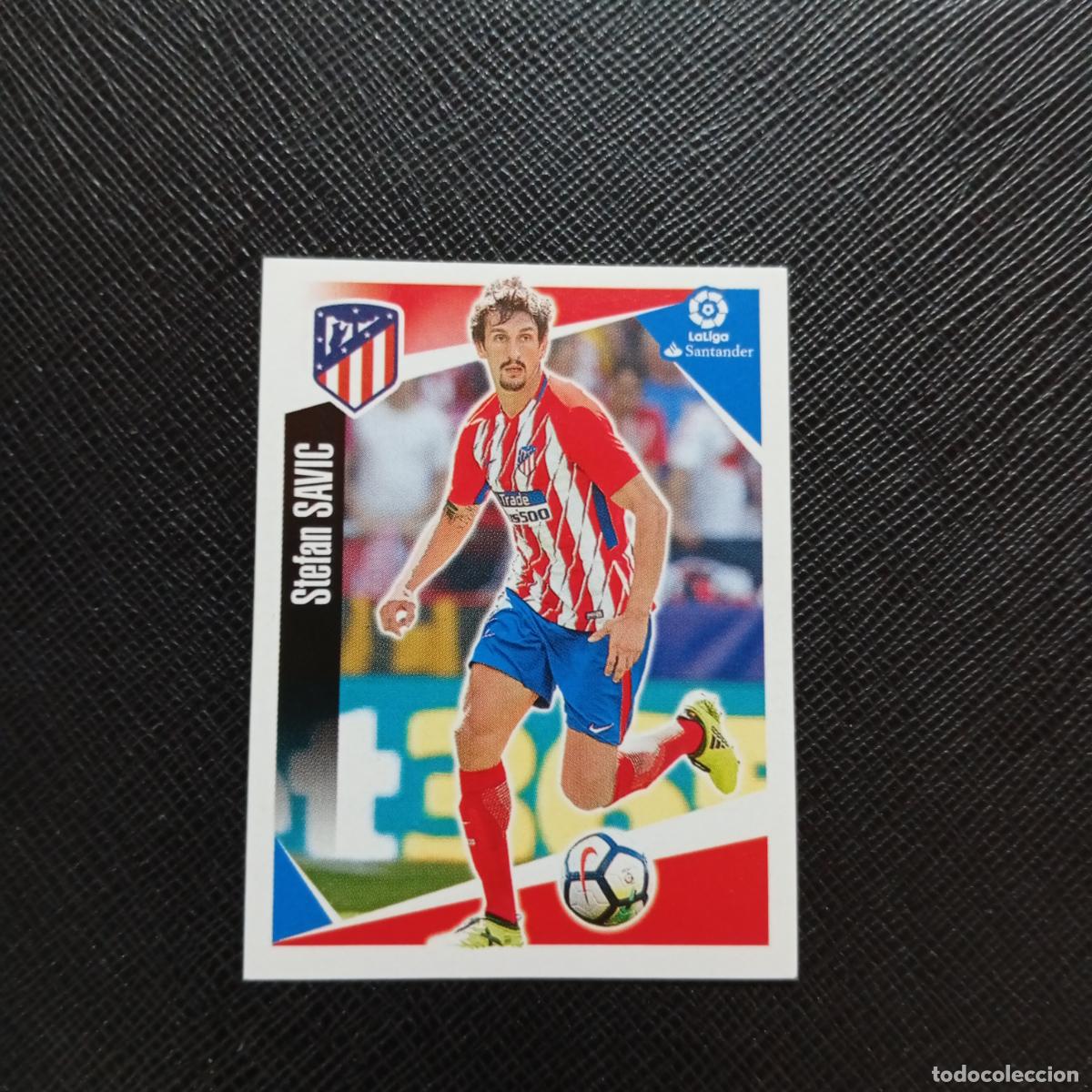 Cromos de f&uacute;tbol: 27 SAVIC AT MADRID PANINI 2017 2018 CROMO FUTBOL 17 18 - SIN PEGAR - A75 PG30