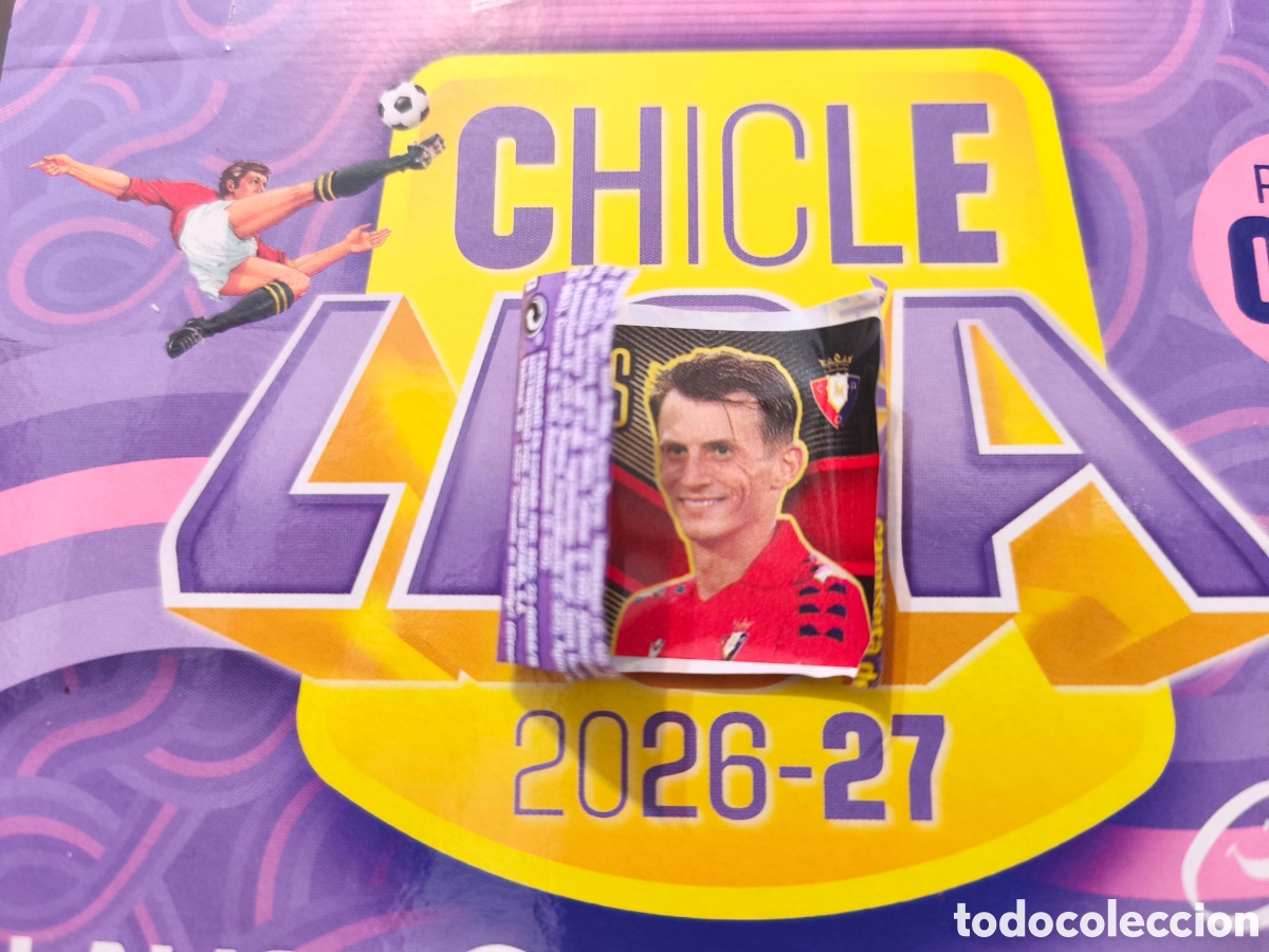 Cartes &agrave; collectionner de Football: Budimir MASTERCLASS Chicle liga este 26/27 Osasuna