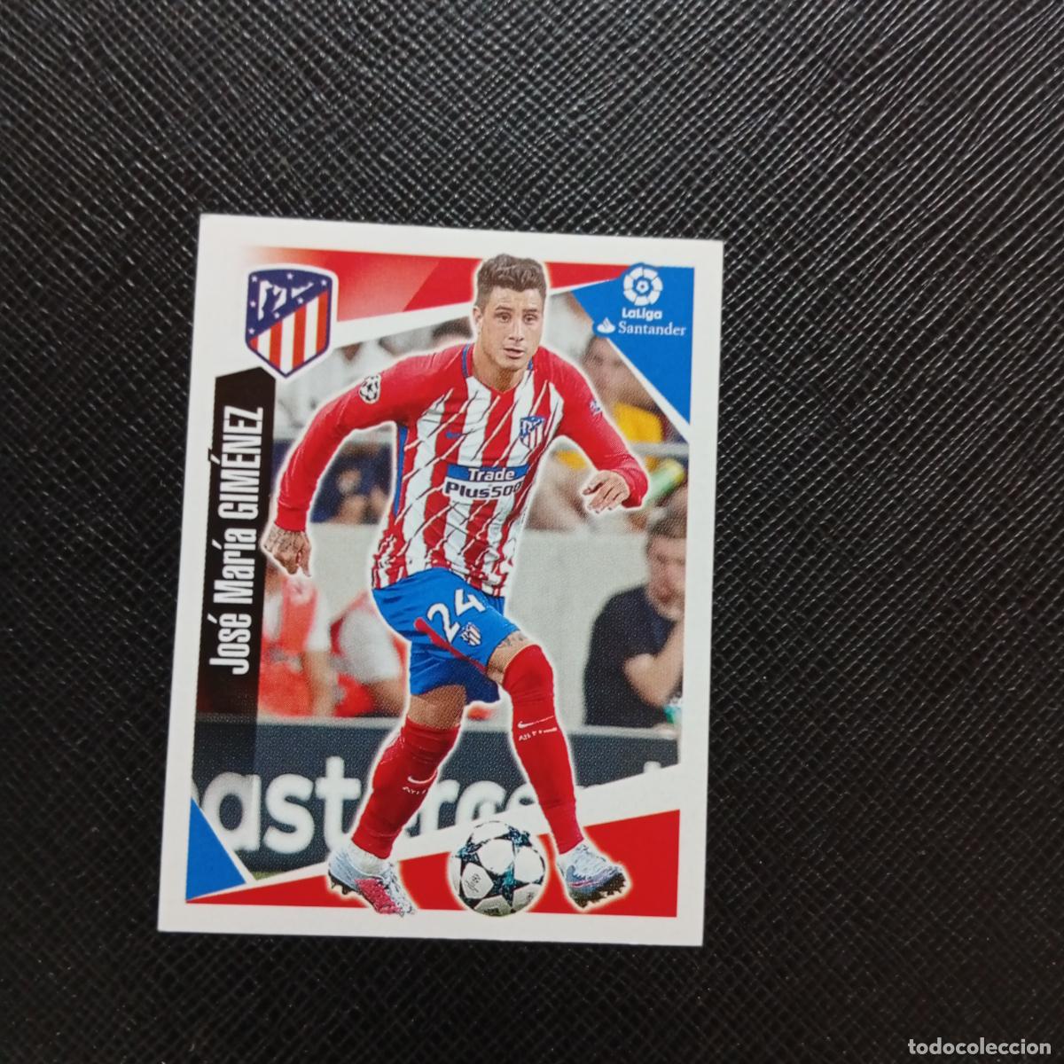 Cartes &agrave; collectionner de Football: 28 GIMENEZ AT MADRID PANINI 2017 2018 CROMO FUTBOL 17 18 - SIN PEGAR - A75 PG30