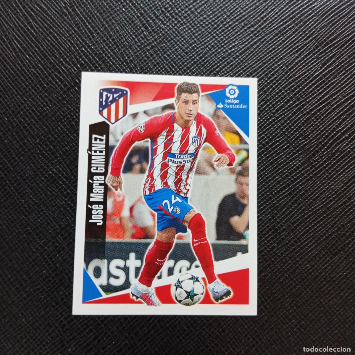 Cartes &agrave; collectionner de Football: 28 GIMENEZ AT MADRID PANINI 2017 2018 CROMO FUTBOL 17 18 - SIN PEGAR - A75 PG30 B