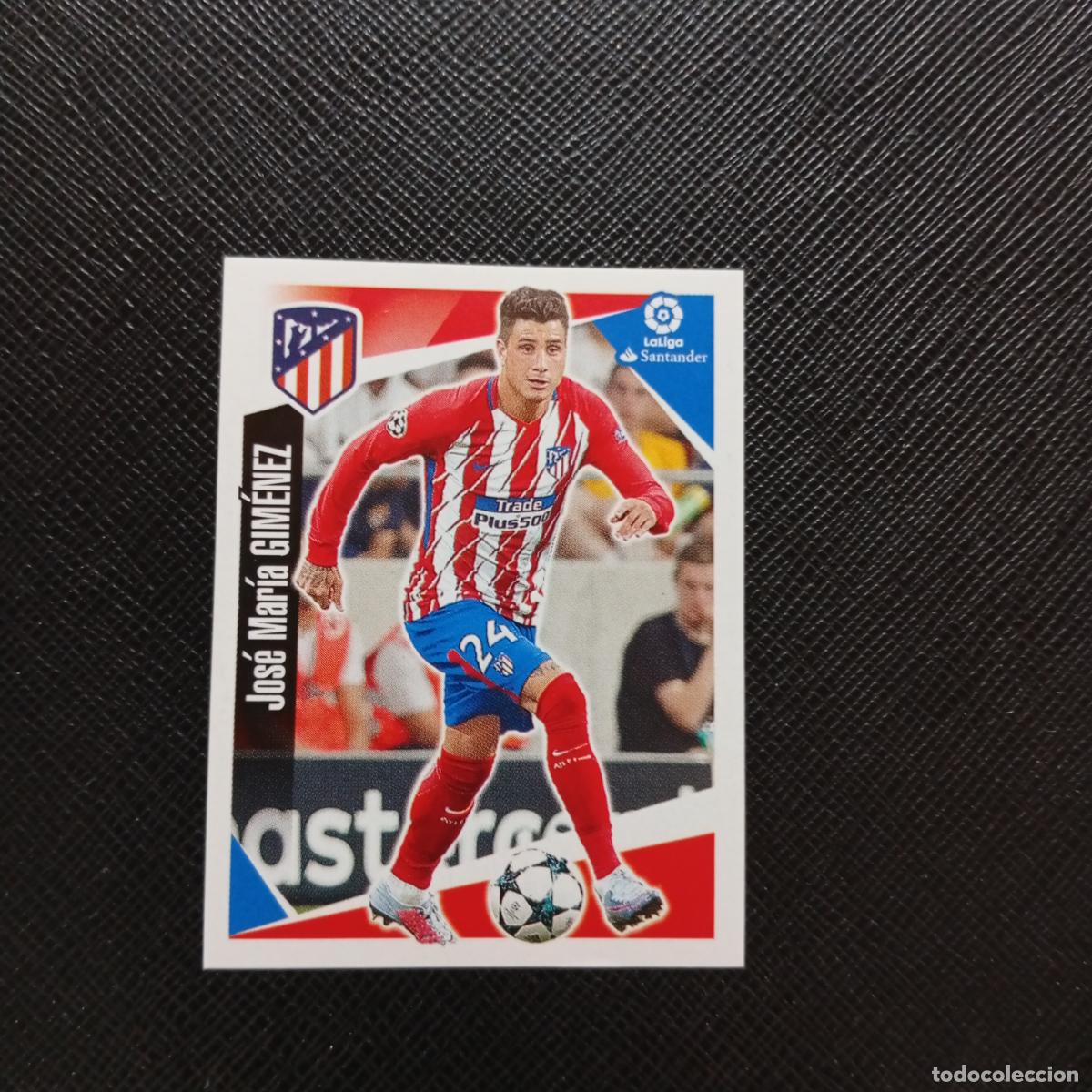 Cartes &agrave; collectionner de Football: 28 GIMENEZ AT MADRID PANINI 2017 2018 CROMO FUTBOL 17 18 - SIN PEGAR - A75 PG21