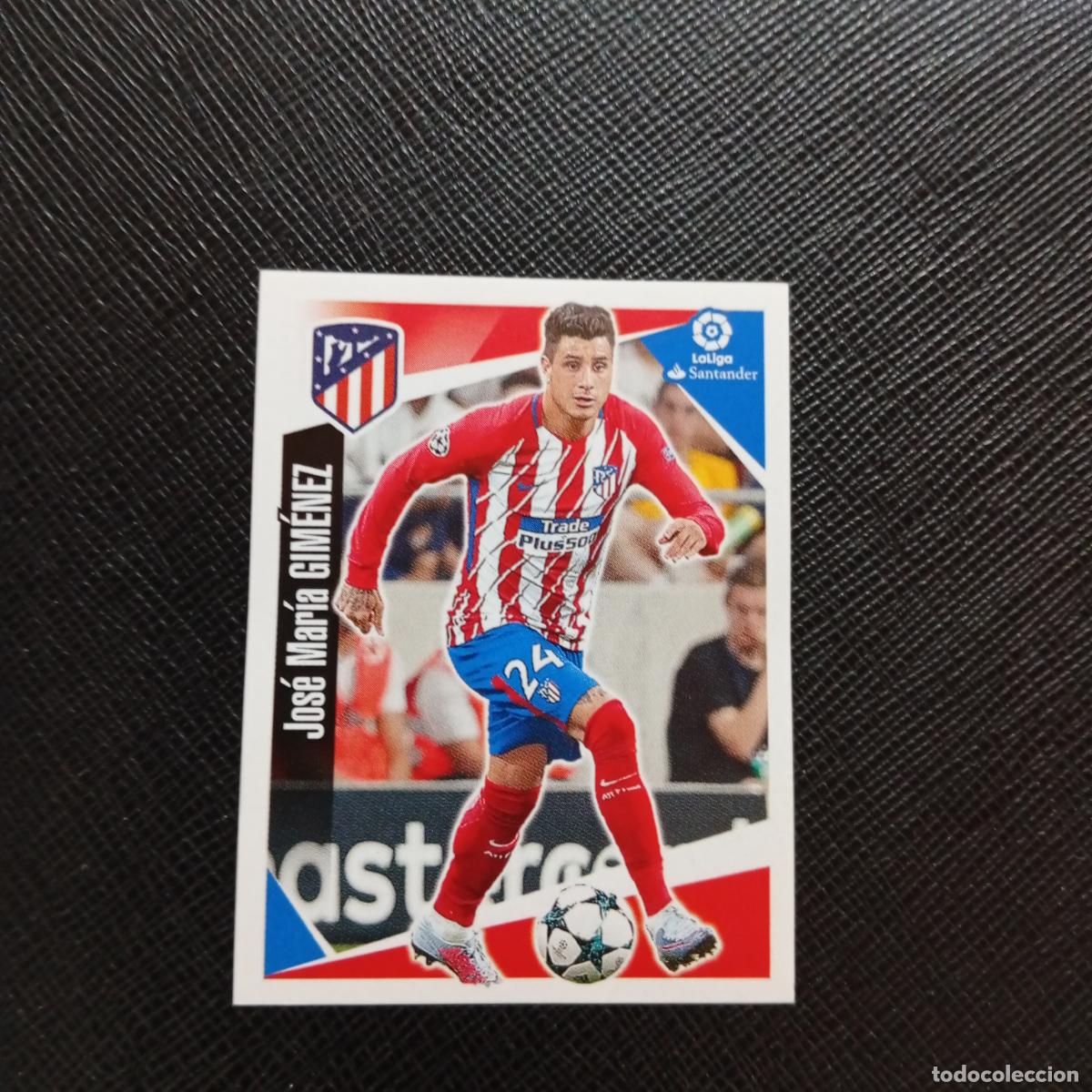 Cartes &agrave; collectionner de Football: 28 GIMENEZ AT MADRID PANINI 2017 2018 CROMO FUTBOL 17 18 - SIN PEGAR - A75 PG21 B
