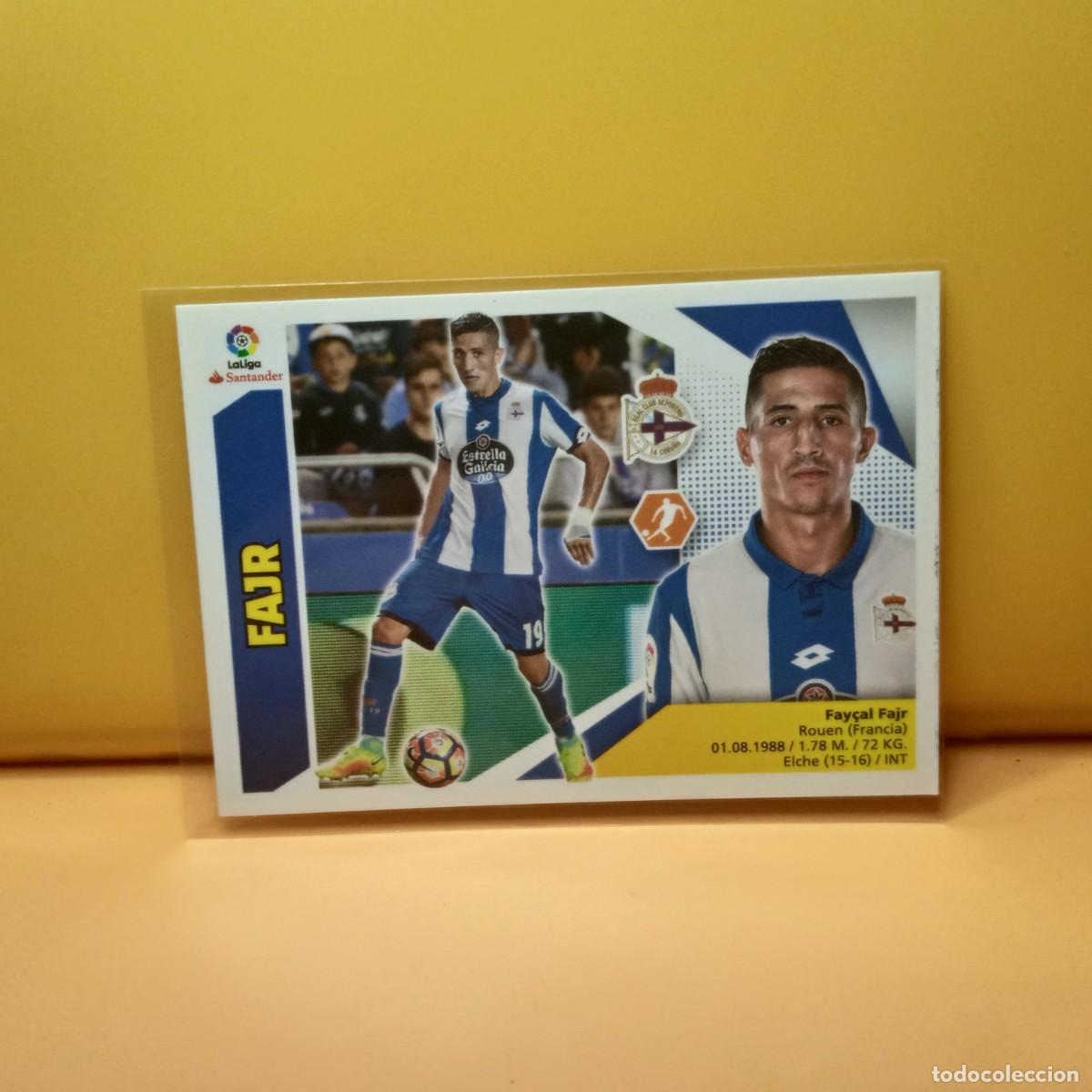 Football Stickers: EDICIONES ESTE 2017 2018 17 18 DWEPORTIVO LA CORU&Ntilde;A FAJR 12A 12 A
