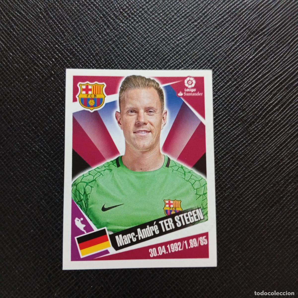 Cromos de f&uacute;tbol: 39 TER STEGEN BARCELONA PANINI 2017 2018 CROMO FUTBOL 17 18 - SIN PEGAR - A75 PG21