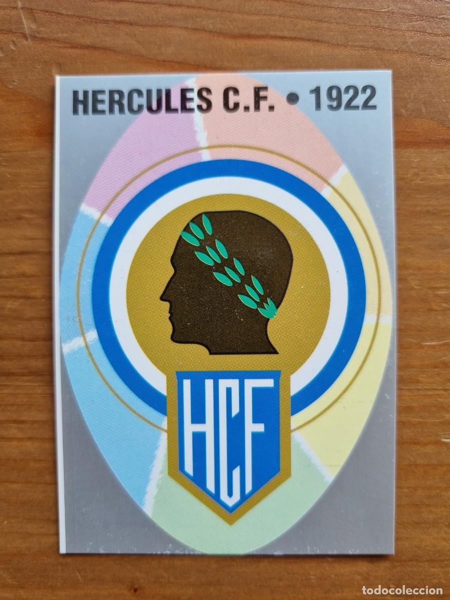 Football Stickers: 449 PLANTILLA / ALINEACI&Oacute;N (H&eacute;rcules CF). Las Fichas de la Liga 1997 1998 97 98 (Mundicromo)