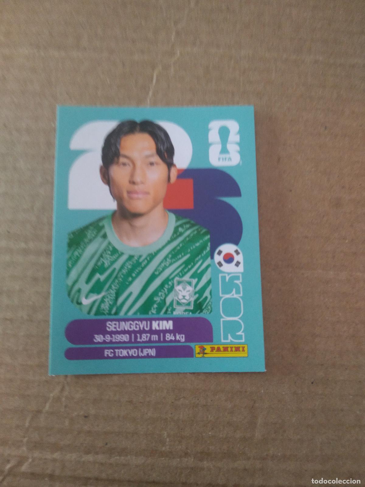 Football Stickers: KOR 3 SEUNGGYU KIM COREA KOREA CROMO FUTBOL PANINI MUNDIAL 2026 WORLD CUP COPA DEL MUNDO