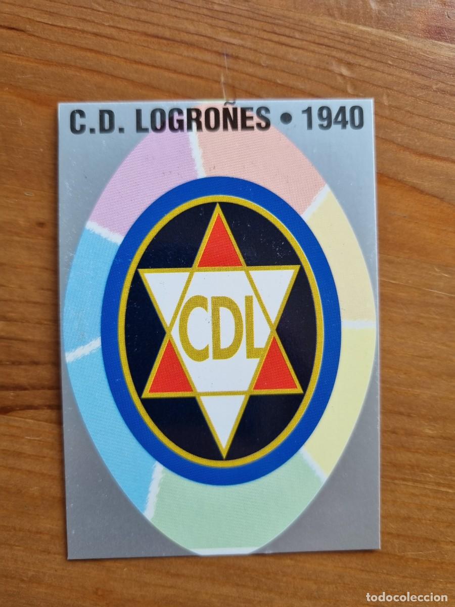 Football Stickers: 450 PLANTILLA / ALINEACI&Oacute;N (CD Logro&ntilde;&eacute;s). Las Fichas de la Liga 1997 1998 97 98 (Mundicromo)