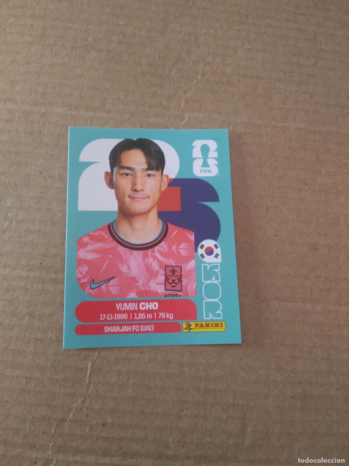 Football Stickers: KOR 5 YUMIN CHO COREA KOREA CROMO FUTBOL PANINI MUNDIAL 2026 WORLD CUP COPA DEL MUNDO