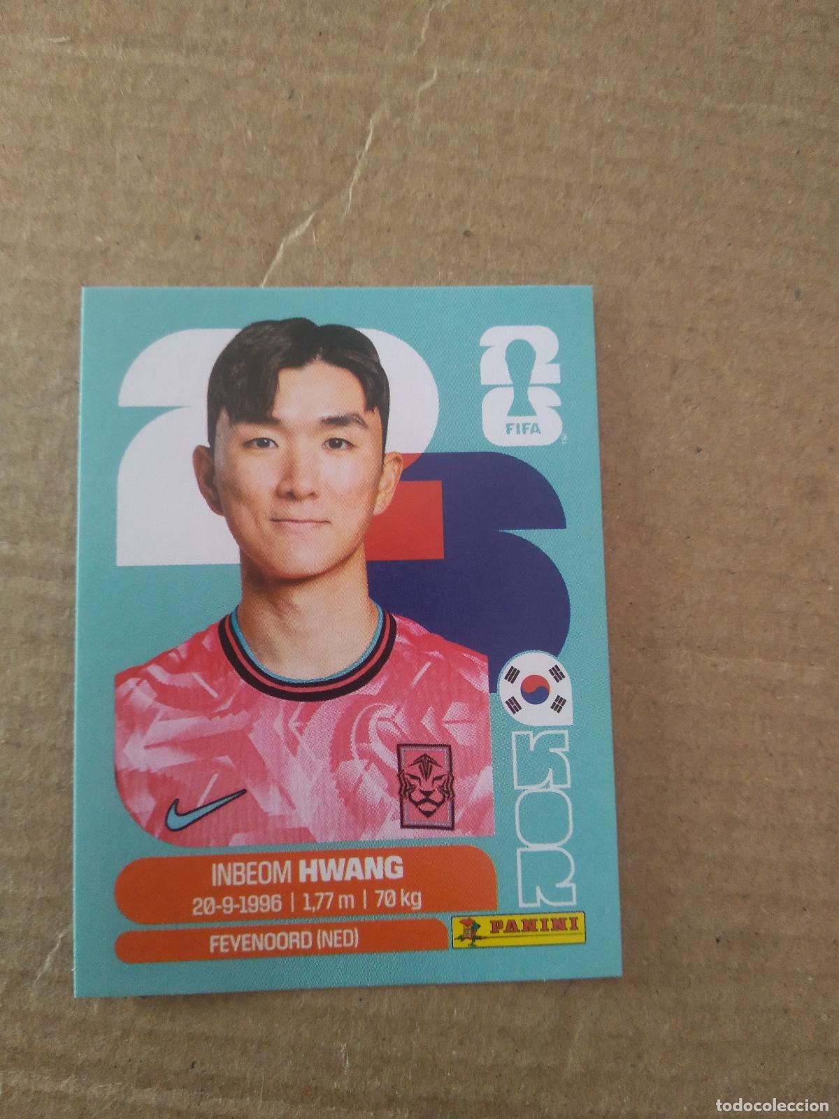 Cromos de Futebol: KOR 11 INBEOM HWANG COREA KOREA CROMO FUTBOL PANINI MUNDIAL 2026 WORLD CUP COPA DEL MUNDO