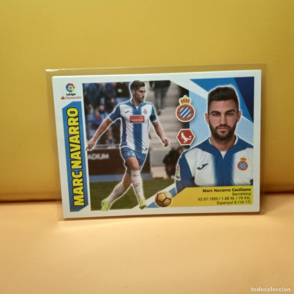 Cromos de Futebol: EDICIONES ESTE 2017 2018 17 18 R.C.D ESPANYOL MARC NAVARRO 4