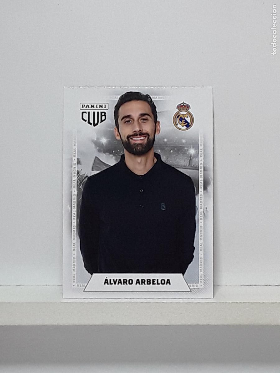 Cartes &agrave; collectionner de Football: CLUB REAL MADRID OFICIAL 2025 2026 25 26 ALBUM PANINI LIGA N 5 ENTRENADOR ALVARO ARBELOA