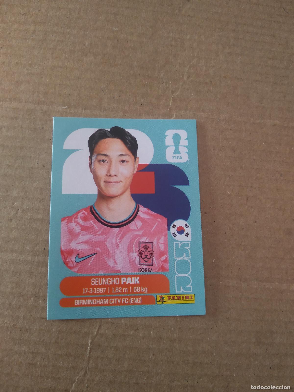 Cartes &agrave; collectionner de Football: KOR 14 SEUNGHO PAIK COREA KOREA CROMO FUTBOL PANINI MUNDIAL 2026 WORLD CUP COPA DEL MUNDO