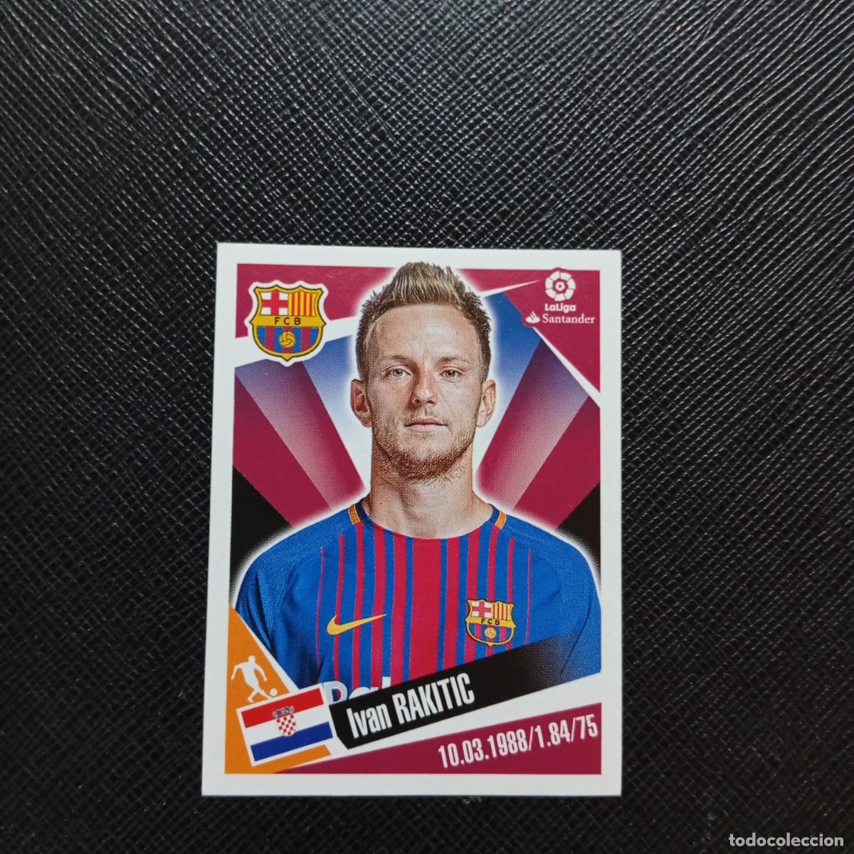 Cromos de f&uacute;tbol: 47 RAKITIC BARCELONA PANINI 2017 2018 CROMO FUTBOL 17 18 - SIN PEGAR - A75 PG39
