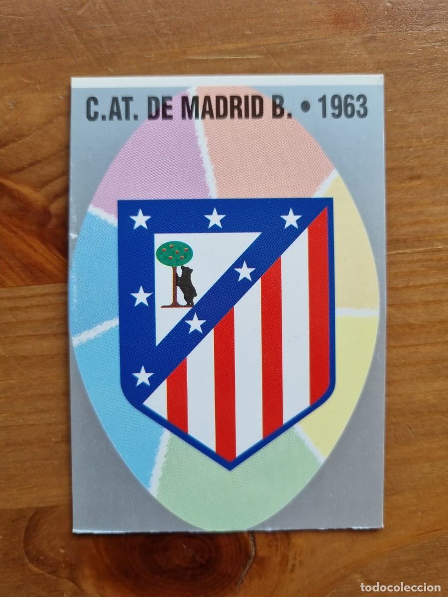 Cromos de f&uacute;tbol: 459 PLANTILLA / ALINEACI&Oacute;N (C.AT. de Madrid B). Las Fichas de la Liga 1997 1998 97 98 (Mundicromo)
