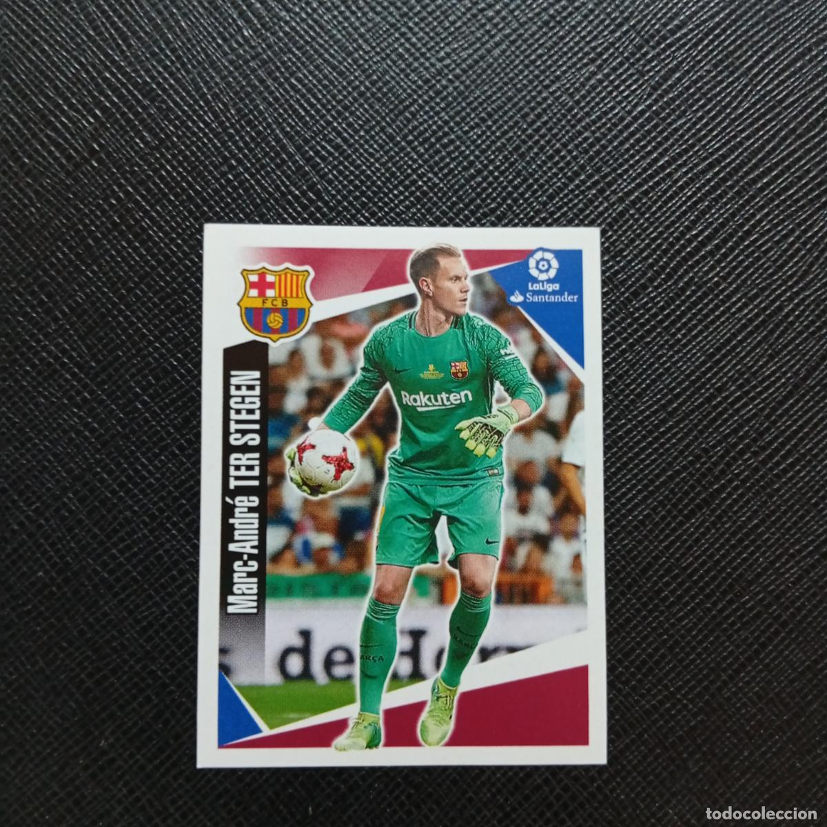 Cromos de f&uacute;tbol: 61 TER STEGEN BARCELONA PANINI 2017 2018 CROMO FUTBOL 17 18 - SIN PEGAR - A75 PG39