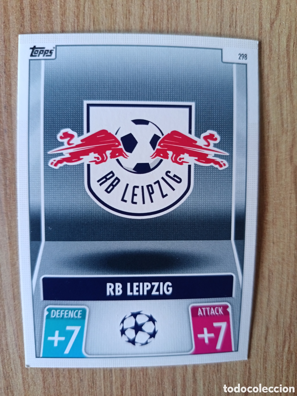 Cromos de f&uacute;tbol: 298 Leipzig CHAMPIONS LEAGUE MATCH ATTAX TOPPS 2021-2022 21-22