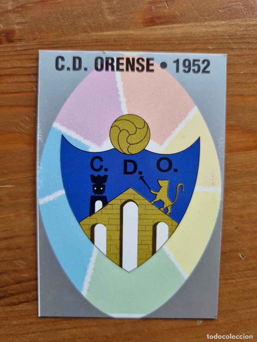 Cromos de f&uacute;tbol: 462 PLANTILLA / ALINEACI&Oacute;N (CD Orense). Las Fichas de la Liga 1997 1998 97 98 (Mundicromo)