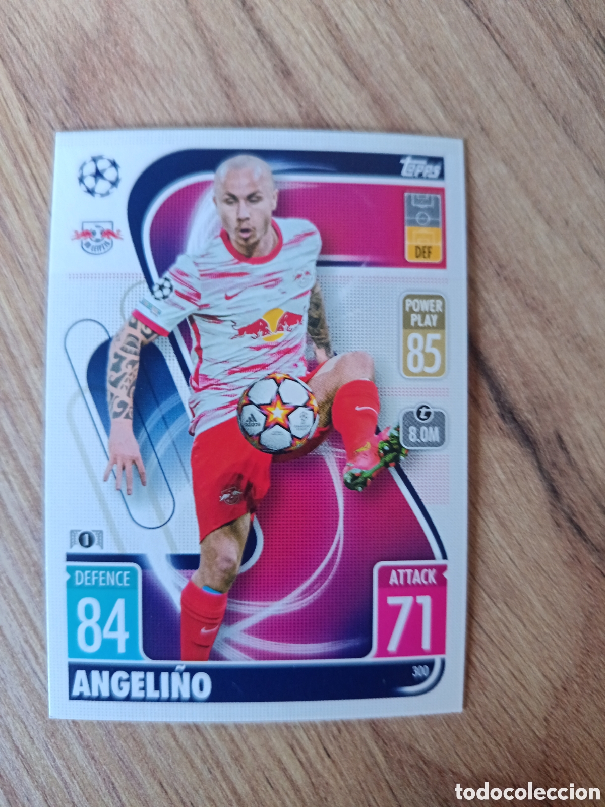 Cromos de f&uacute;tbol: 300 Angeli&ntilde;o CHAMPIONS LEAGUE MATCH ATTAX TOPPS 2021-2022 21-22