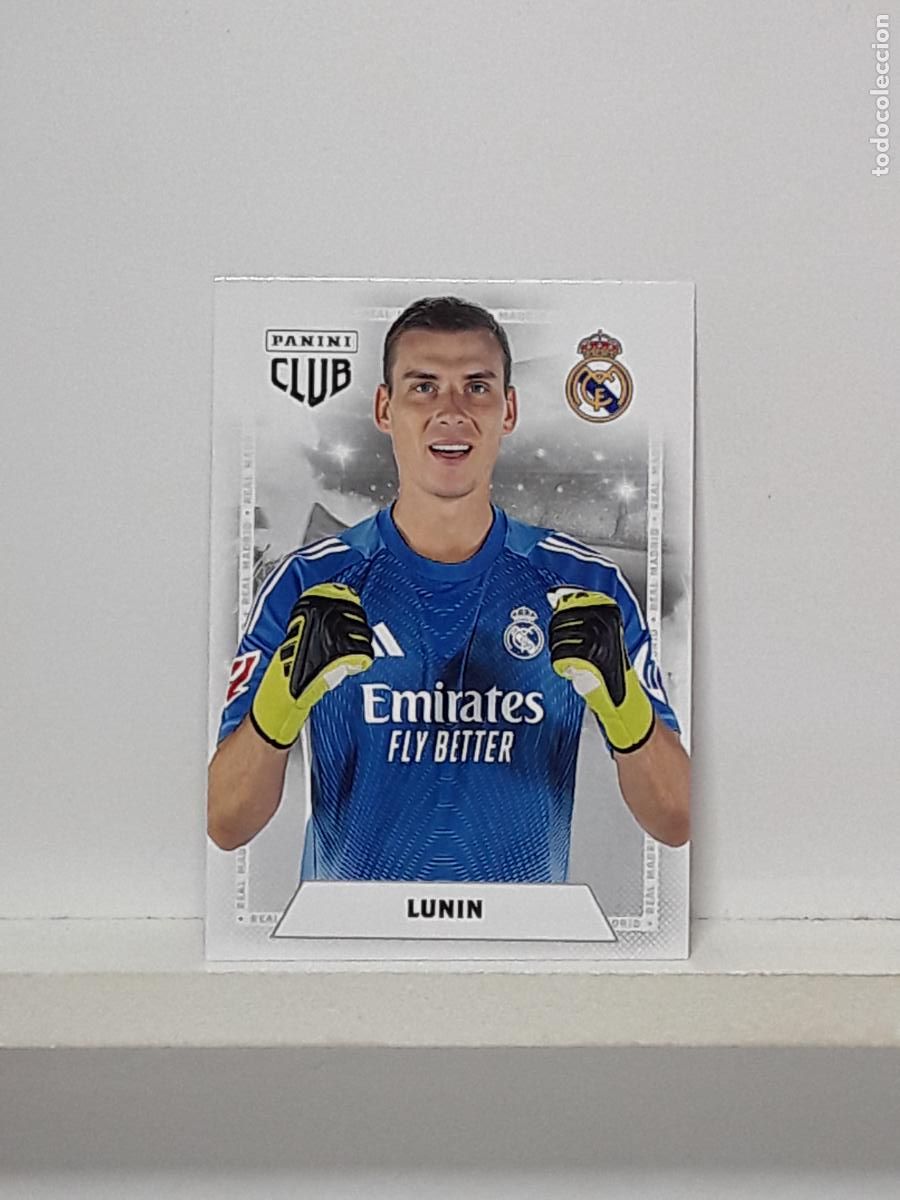 Cromos de f&uacute;tbol: CLUB REAL MADRID OFICIAL 2025 2026 25 26 ALBUM PANINI LIGA N 7 ANDRIY LUNIN