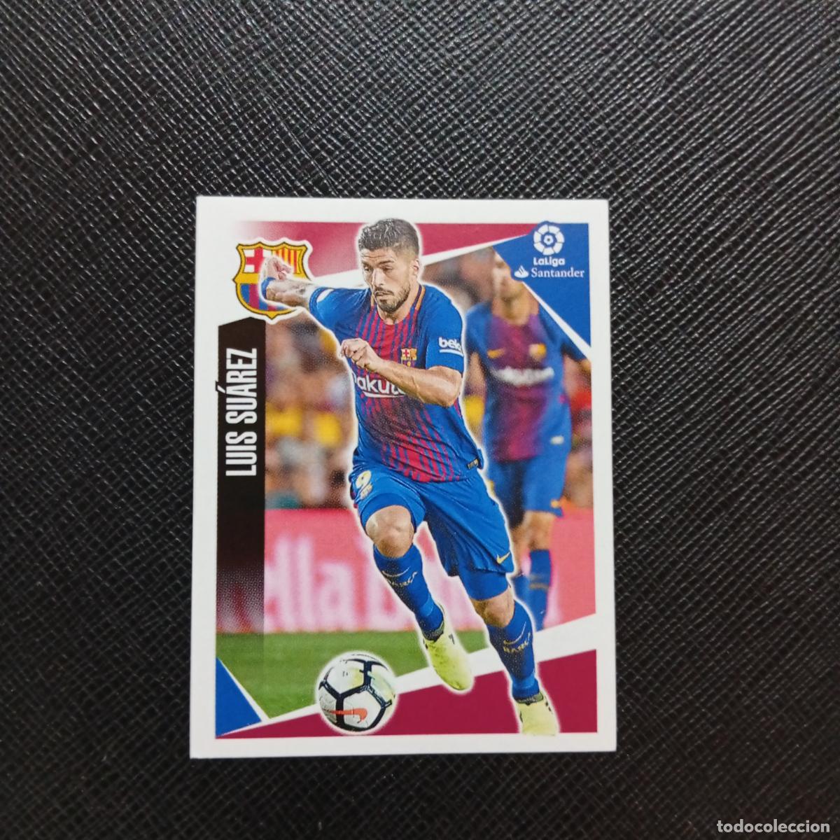 Cromos de f&uacute;tbol: 72 LUIS SUAREZ BARCELONA PANINI 2017 2018 CROMO FUTBOL 17 18 - SIN PEGAR - A75 PG66