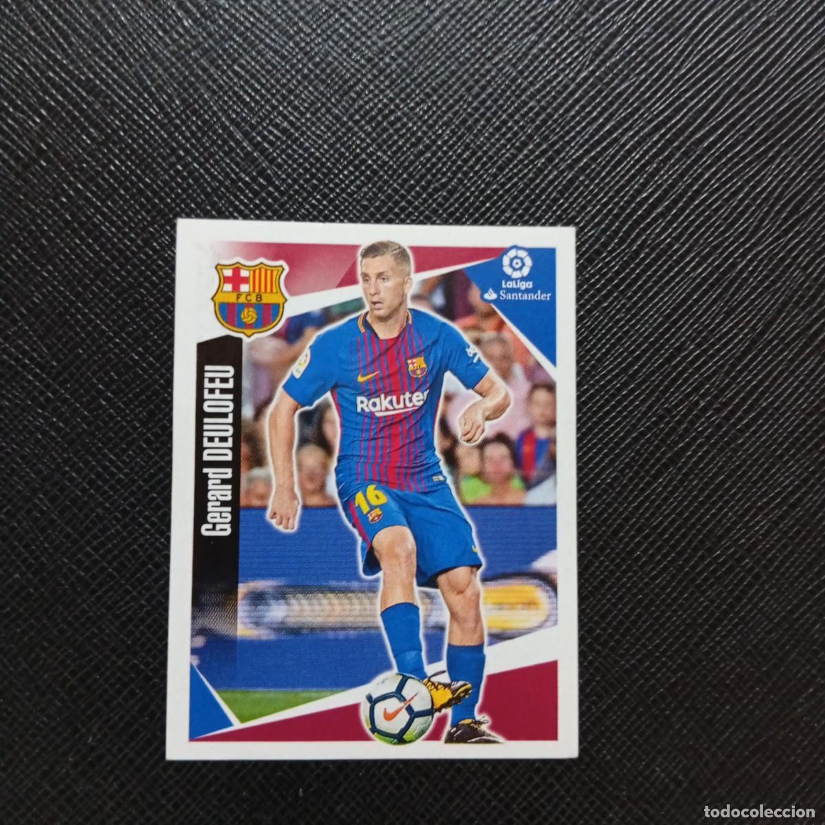 Cromos de f&uacute;tbol: 74 DEULOFEU BARCELONA PANINI 2017 2018 CROMO FUTBOL 17 18 - SIN PEGAR - A75 PG66