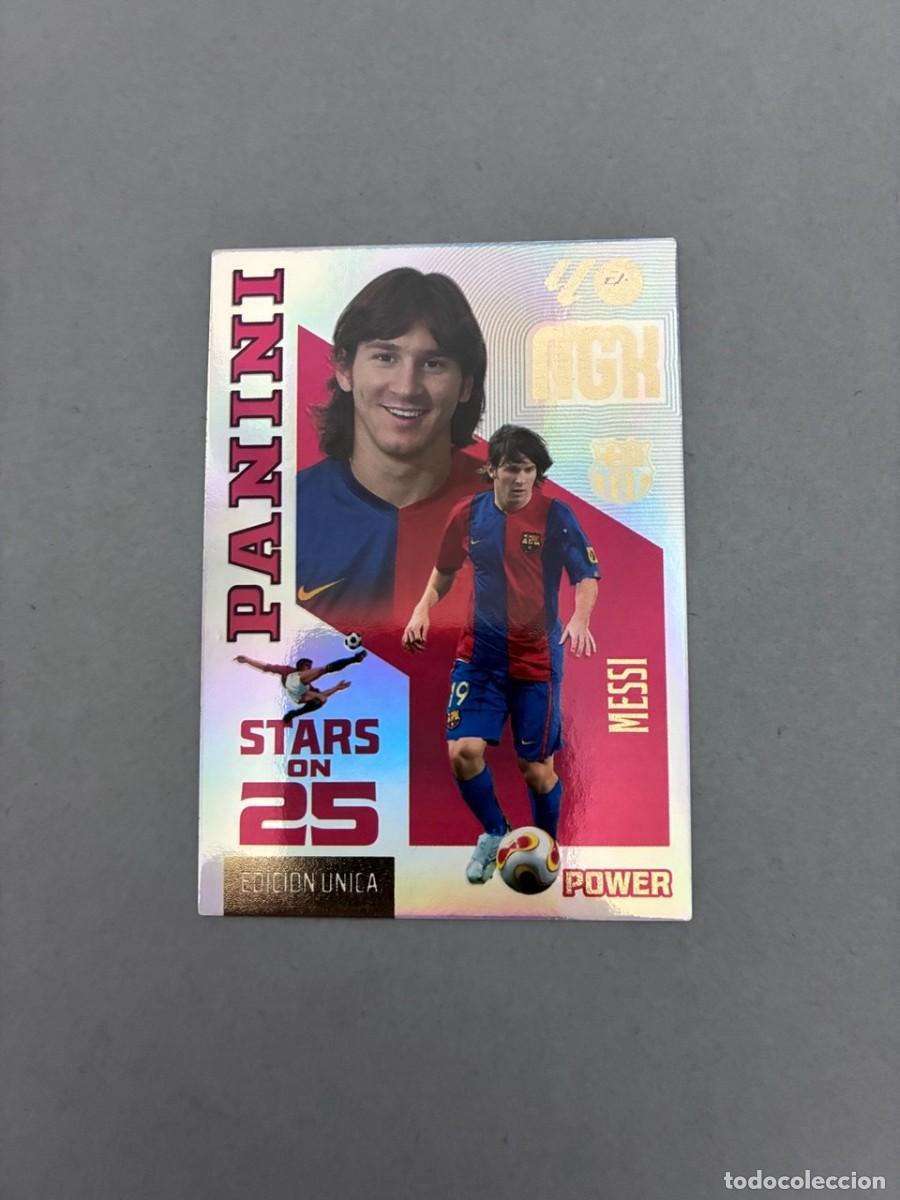 Cromos de f&uacute;tbol: STARS ON 25 EDICI&Oacute;N &Uacute;NICA Power #440P MESSI (FC Barcelona) - Panini MGK 2026-27