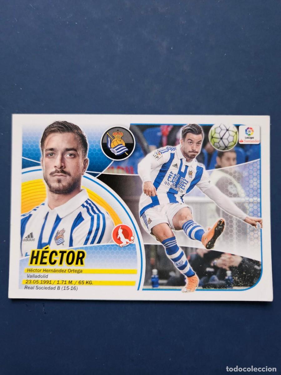 Cromos de f&uacute;tbol: N&ordm; 7B HECTOR REAL SOCIEDAD LOGO NUEVO LIGA ESTE 16 17 2016 2017 SIN PEGAR NUNCA PEGADO