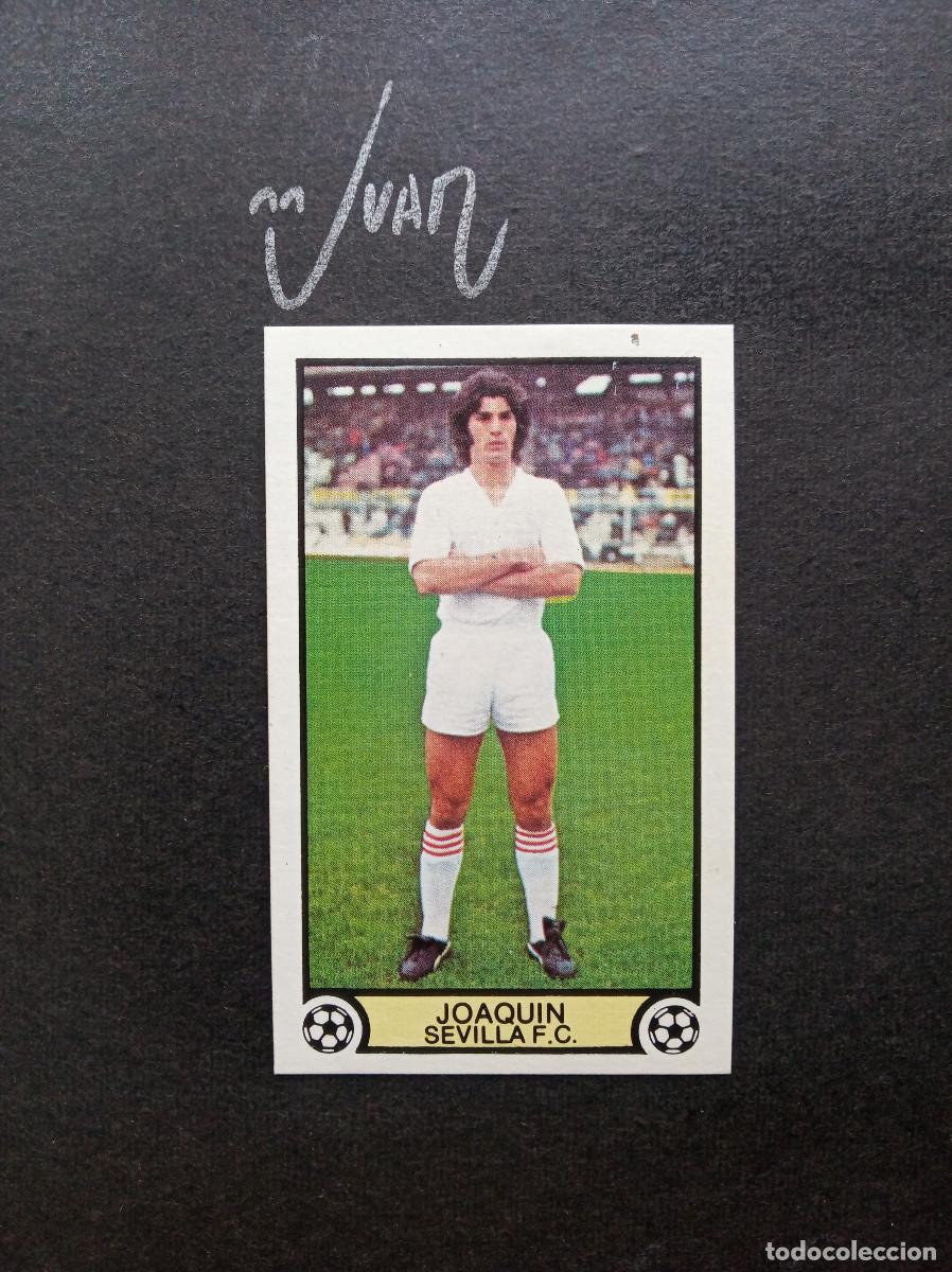Football Stickers: JOAQUIN SEVILLA FC ⚽ EDICIONES ESTE &reg; 1979 1980 LIGA FUTBOL 79 80 SIN PEGAR NUNCA PEGADO NUEVO