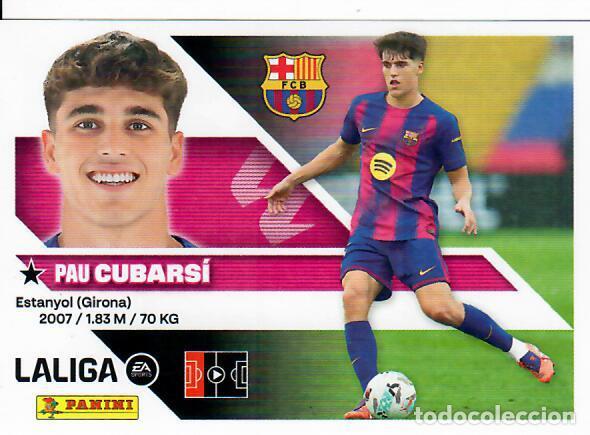 Fu&szlig;ball-Sticker: CROMO PANINI LIGA ESTE 26 27 - N&ordm; 7 - CUBARS&Iacute; - BARCELONA