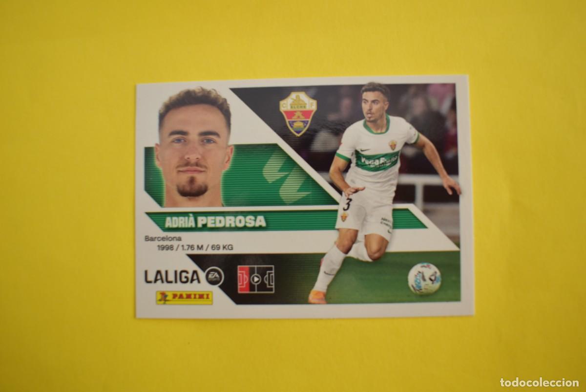 Fu&szlig;ball-Sticker: Cromo Liga 2026 2027. 26 27. Pedrosa. Elche. N. &ordm; 9 A. ESTE. Panini