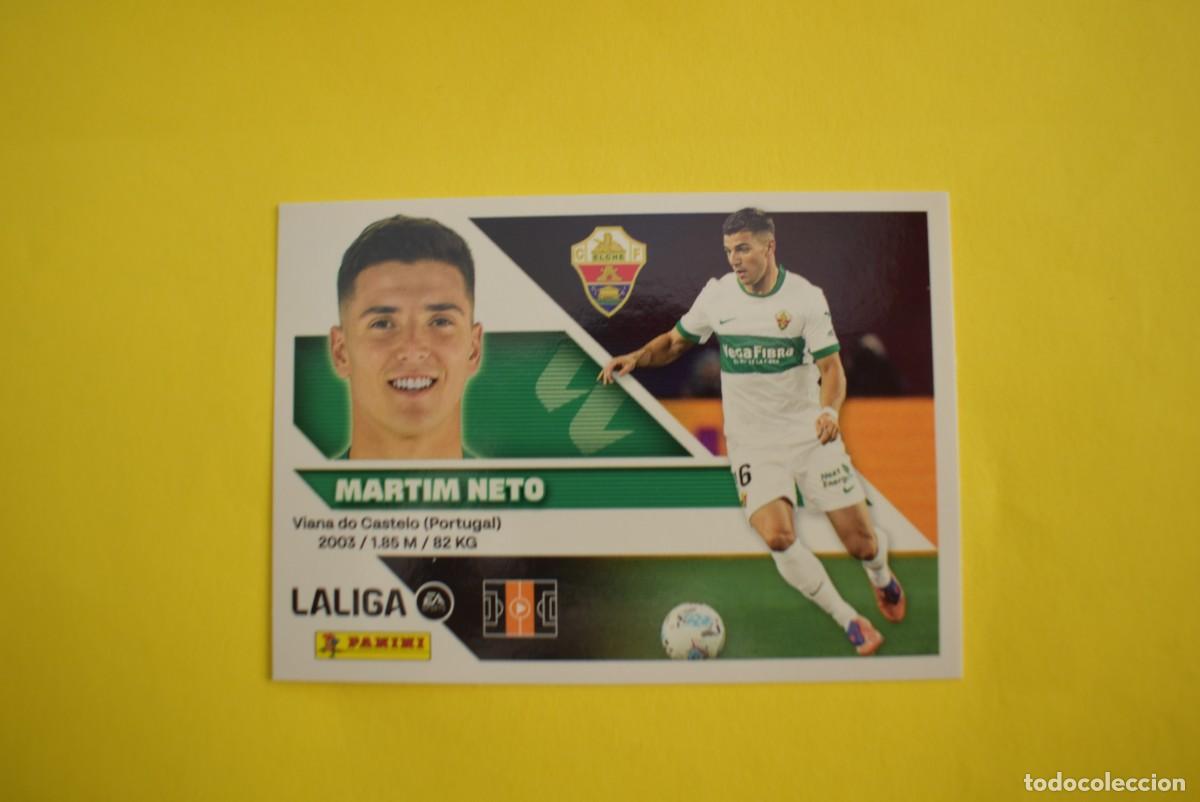 Fu&szlig;ball-Sticker: Cromo Liga 2026 2027. 26 27. Martim Neto. Elche. N. &ordm; 11. ESTE. Panini