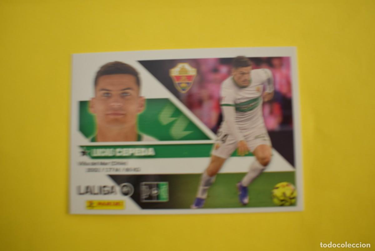 Fu&szlig;ball-Sticker: Cromo Liga 2026 2027. 26 27. Morente. Elche. N. &ordm; 16. ESTE. Panini
