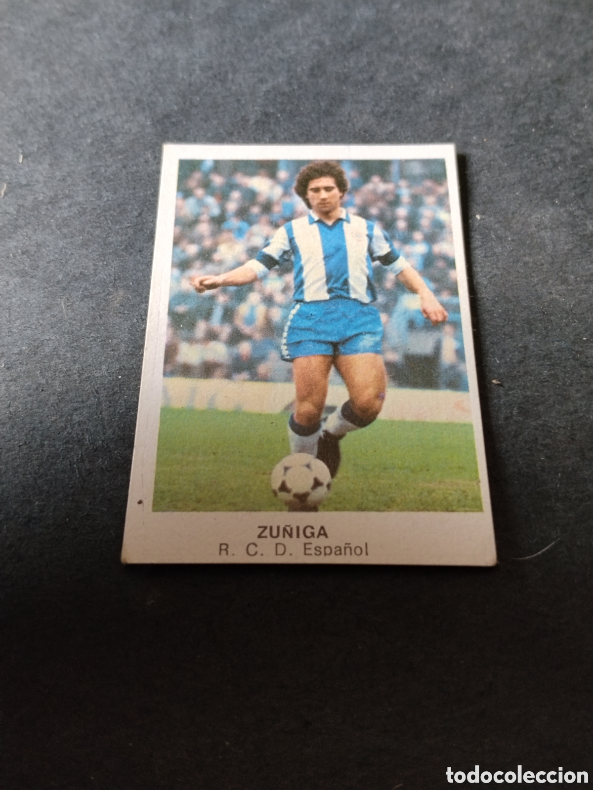 Cromos de f&uacute;tbol: Cromo futbol , Cromos Cano 1983 , Zu&ntilde;iga