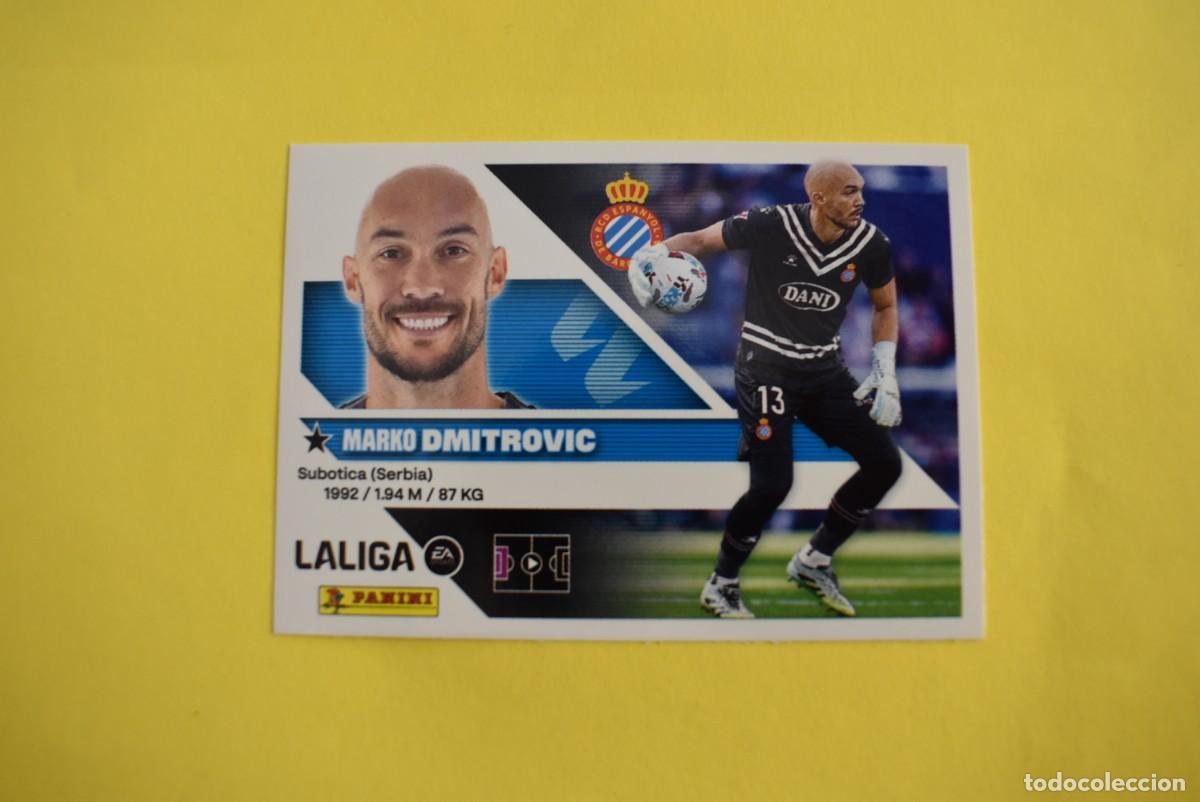 Cromos de f&uacute;tbol: Cromo Liga 2026 2027. 26 27. Dmitrovic. Espanyol. N. &ordm; 3. ESTE. Panini