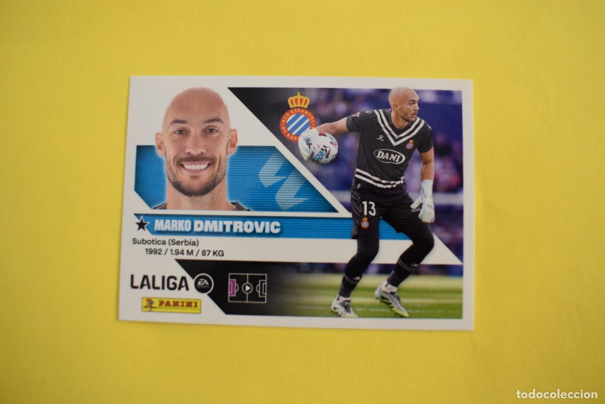 Cromos de f&uacute;tbol: Cromo Liga 2026 2027. 26 27. Dmitrovic. Espanyol. N. &ordm; 3. ESTE. Panini