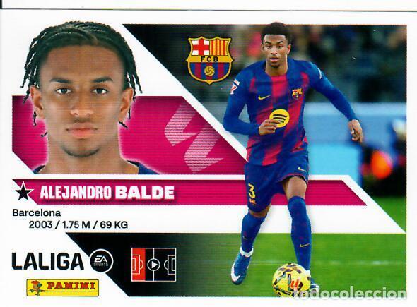Cromos de f&uacute;tbol: CROMO PANINI LIGA ESTE 26 27 - N&ordm; 10 - BALDE - BARCELONA
