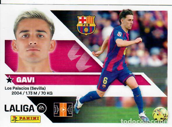 Fu&szlig;ball-Sticker: CROMO PANINI LIGA ESTE 26 27 - N&ordm; 13 - GAVI - BARCELONA