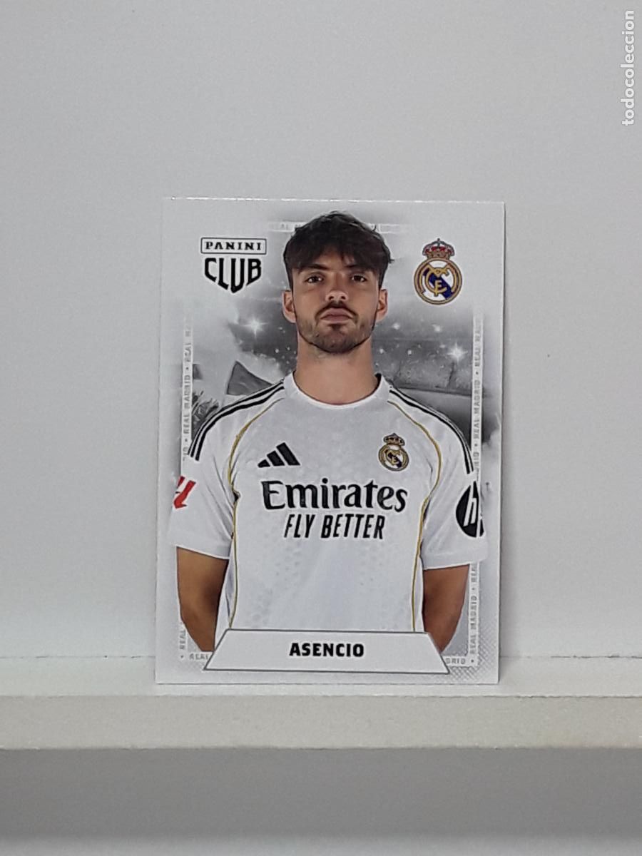 Cartes &agrave; collectionner de Football: CLUB REAL MADRID OFICIAL 2025 2026 25 26 ALBUM PANINI LIGA N 13 RAUL ASENCIO